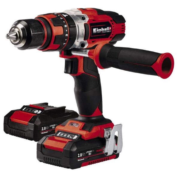 Berbequim impacto s/fio TE-CD 18/48 Li-i (2×2,0Ah)