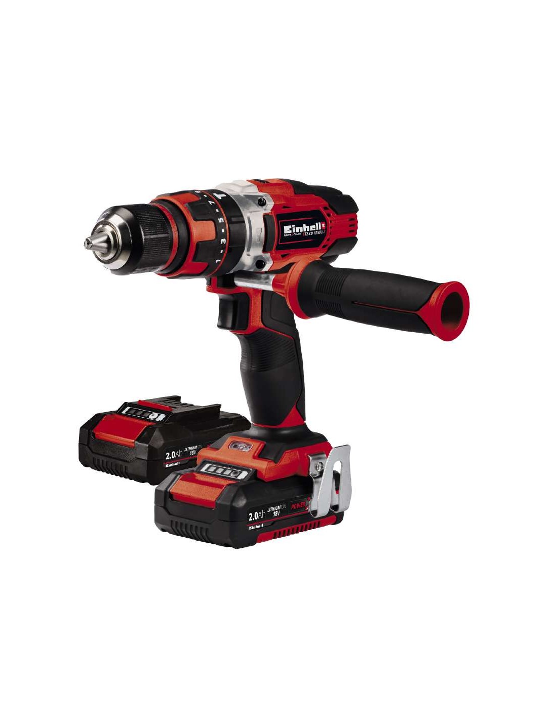 Berbequim impacto s/fio TE-CD 18/48 Li-i (2×2,0Ah)