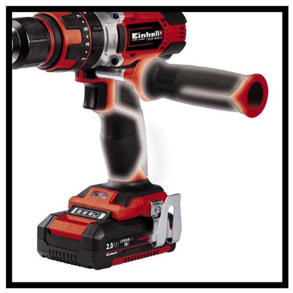 Berbequim impacto s/fio TE-CD 18/48 Li-i (2×2,0Ah)