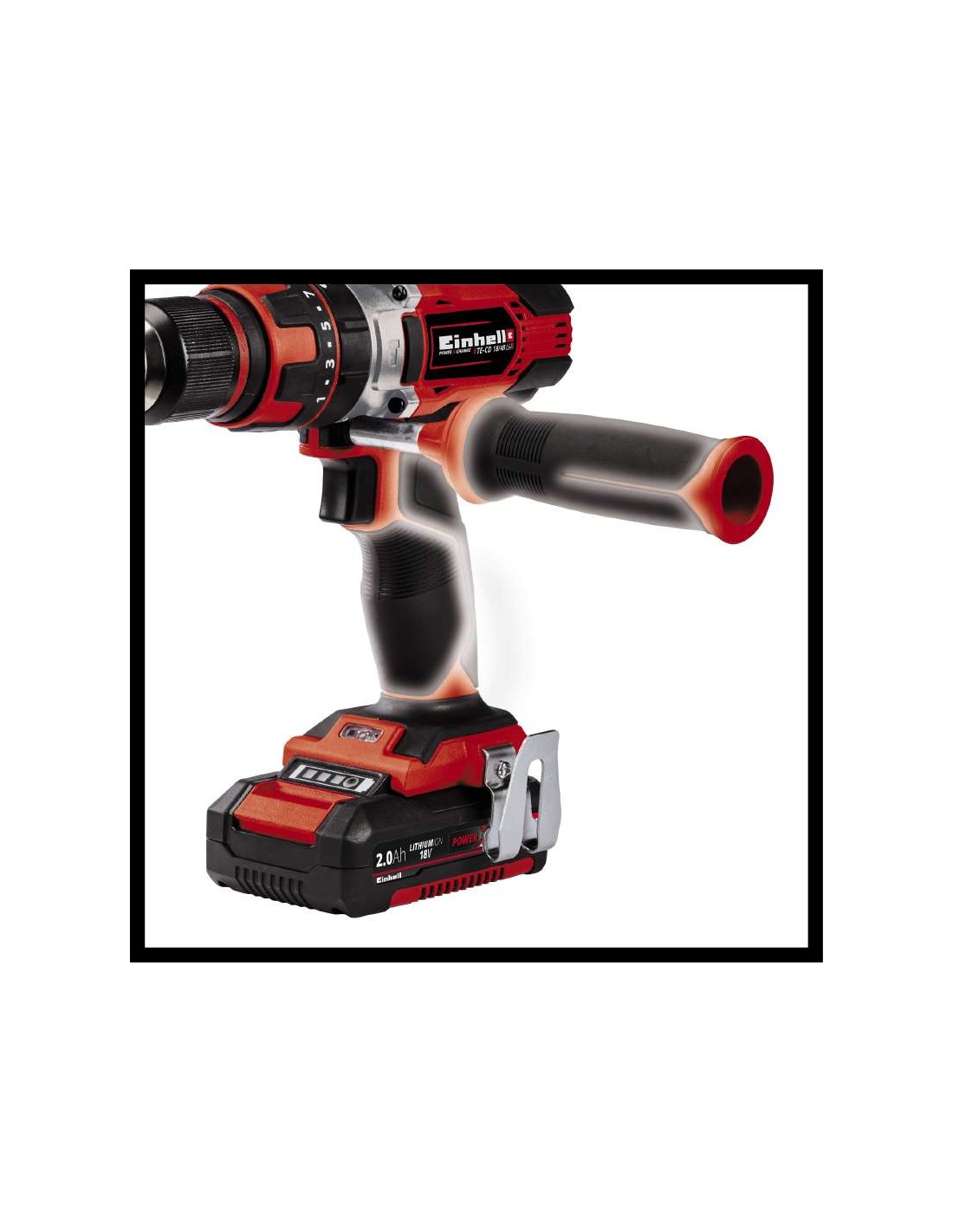Berbequim impacto s/fio TE-CD 18/48 Li-i (2×2,0Ah)