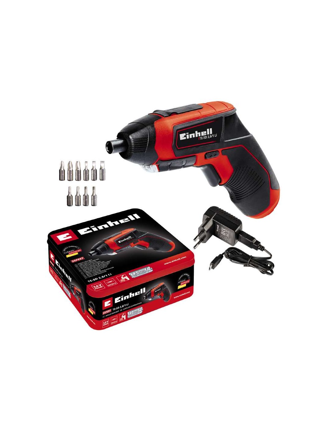 Aparafusadora a bateria TE-SD 3,6/1 Li