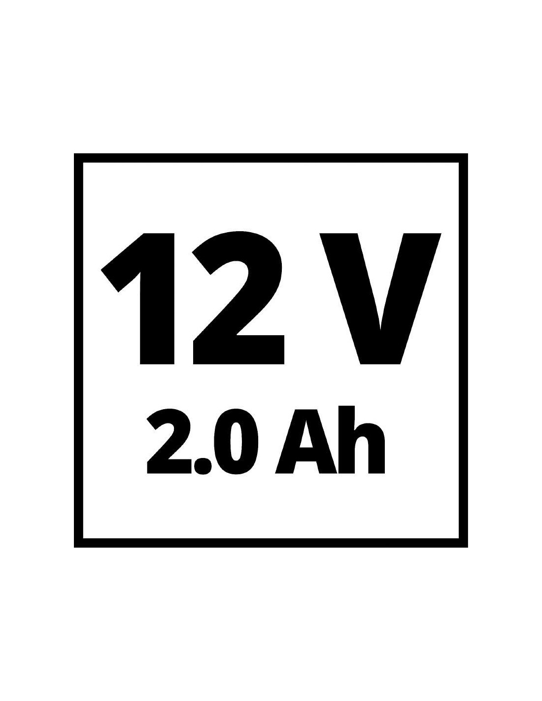 Berbequim a bateria TE-CD 12/1 Li (1×2,0Ah)