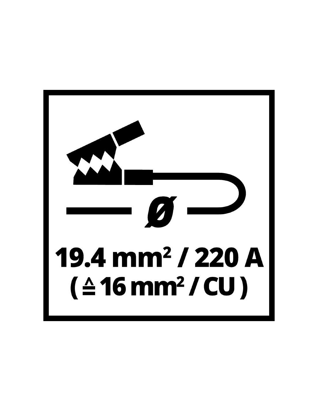 Cabo para bateria BT-BO 16/1 A