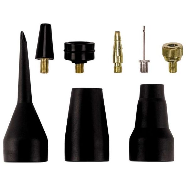 Kit acessórios para ar comprimido 8 peças