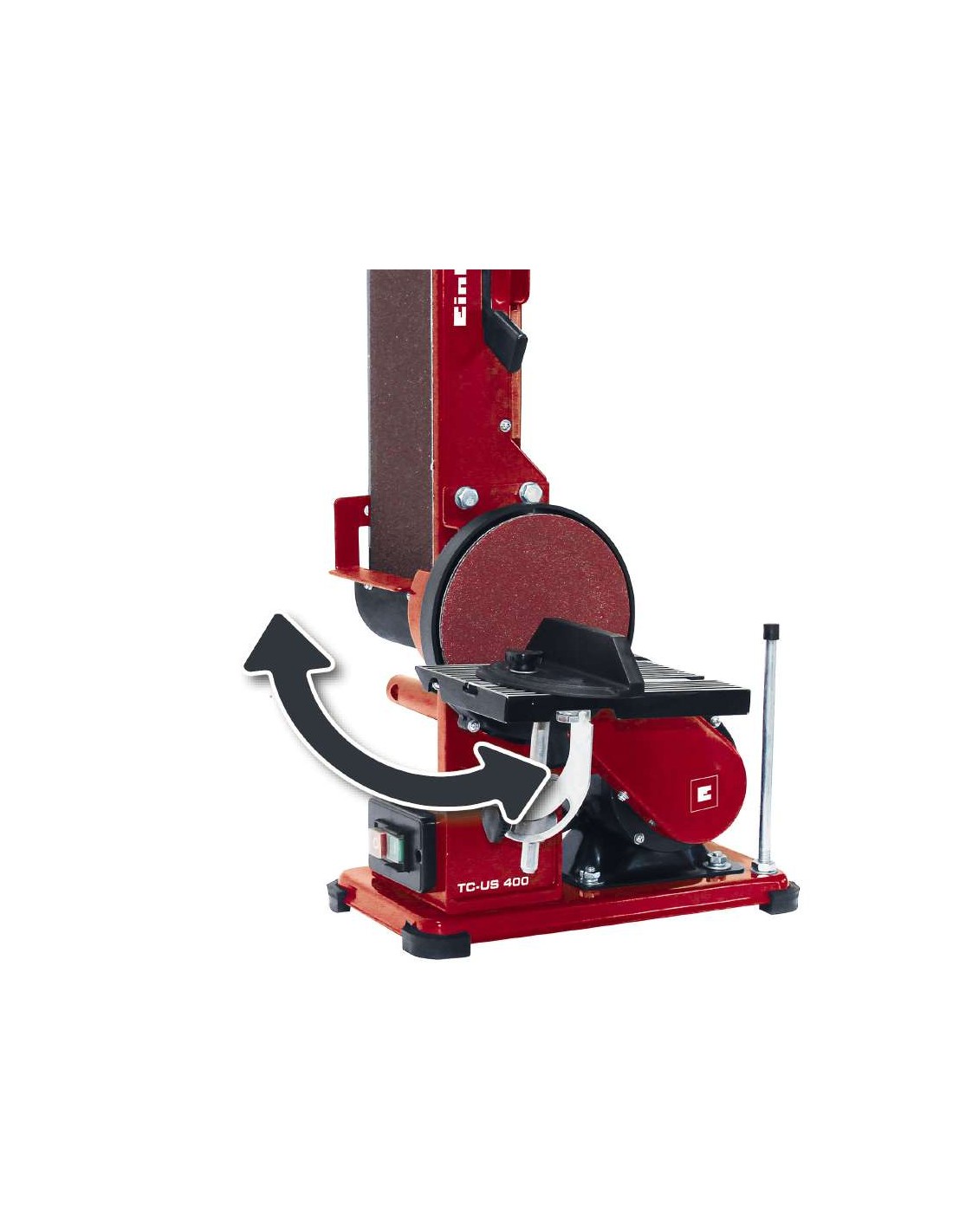 Lixadora de cinta e de disco TC-US 400