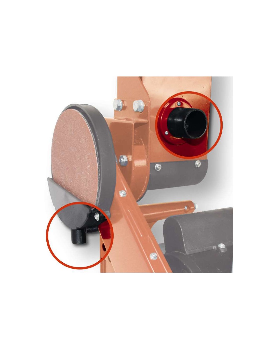 Lixadora de cinta e de disco TC-US 400