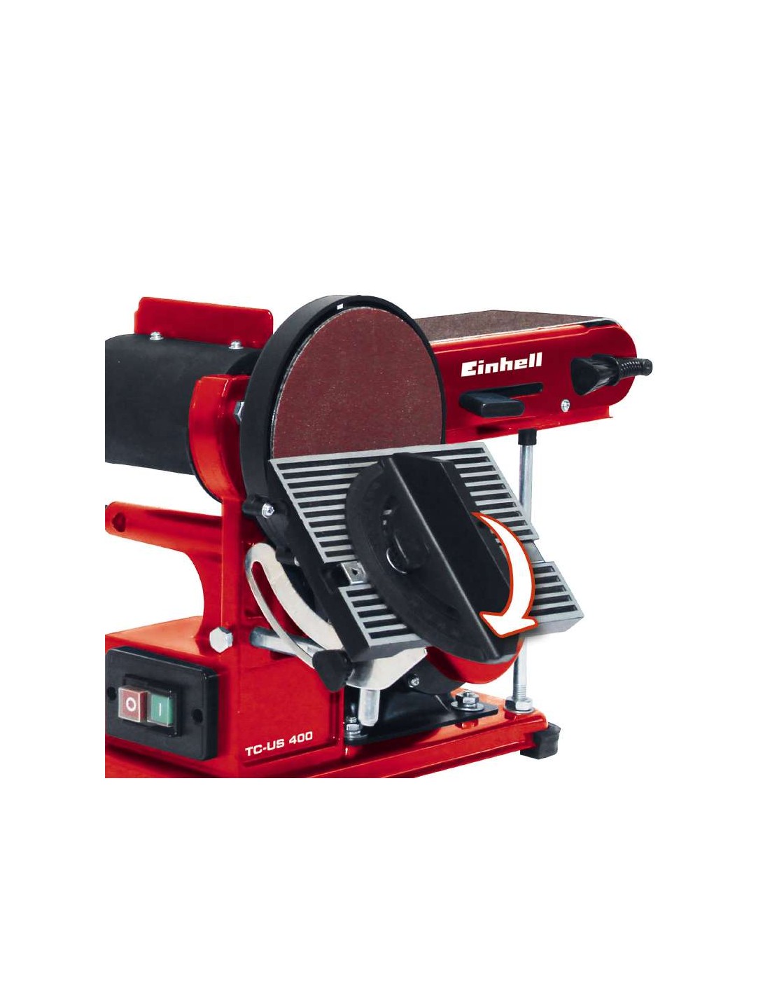 Lixadora de cinta e de disco TC-US 400