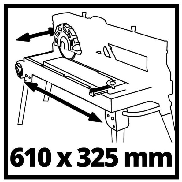 Máquina de cortar azulejo radial TE-TC 620 U