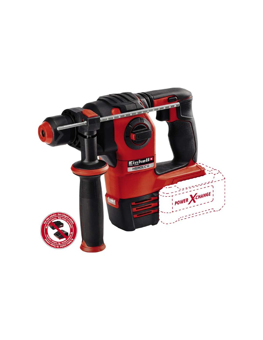 Martelo perfurador a bateria HEROCCO