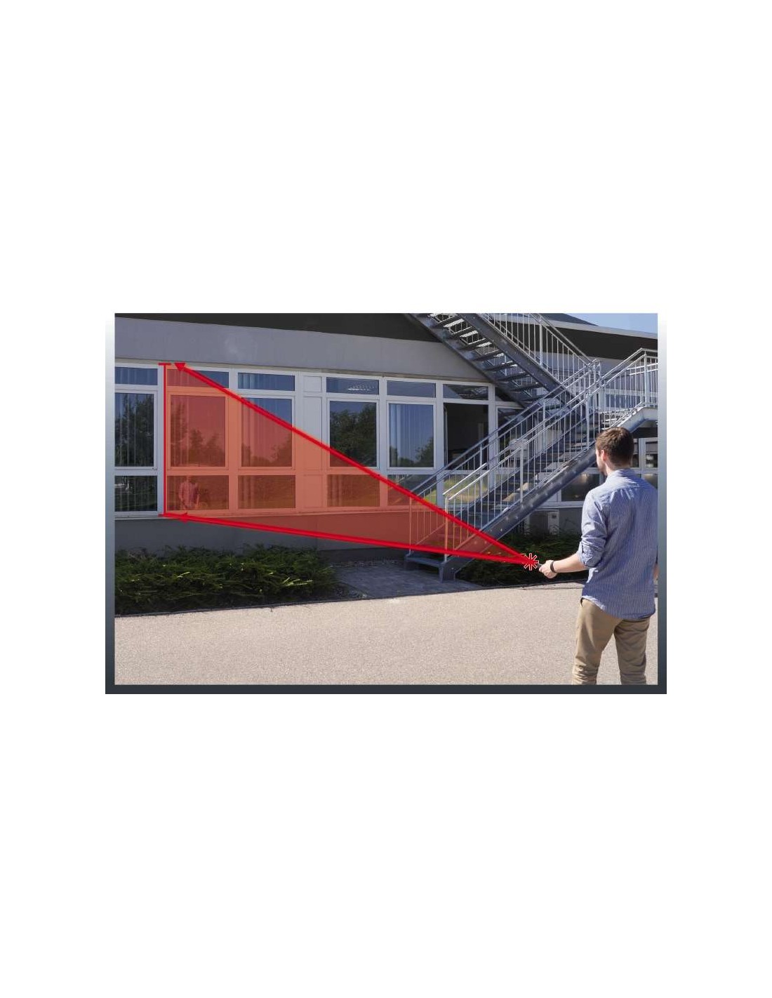 Medidor de distância laser TC-LD 50