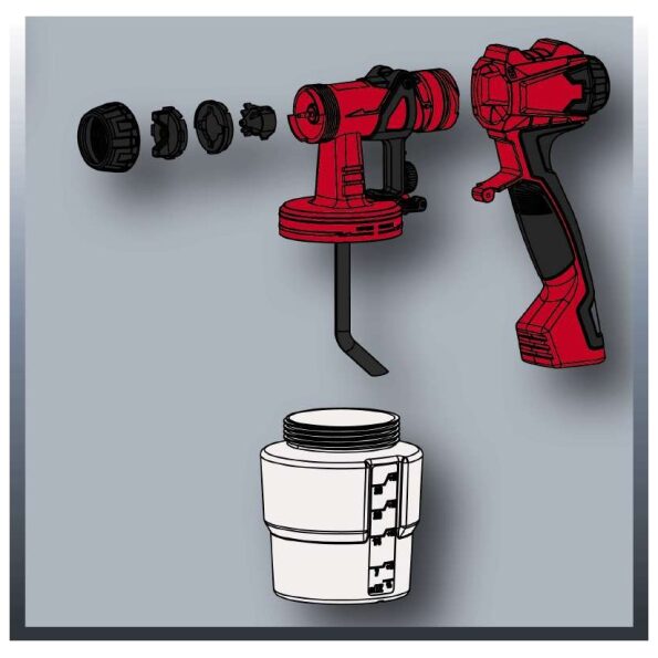 Pistola de pintar TC-SY 600 S
