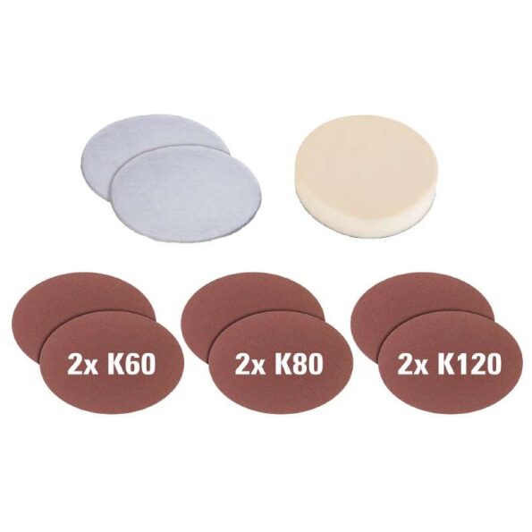 Kit boinas/lixas para BT-PO 1100E