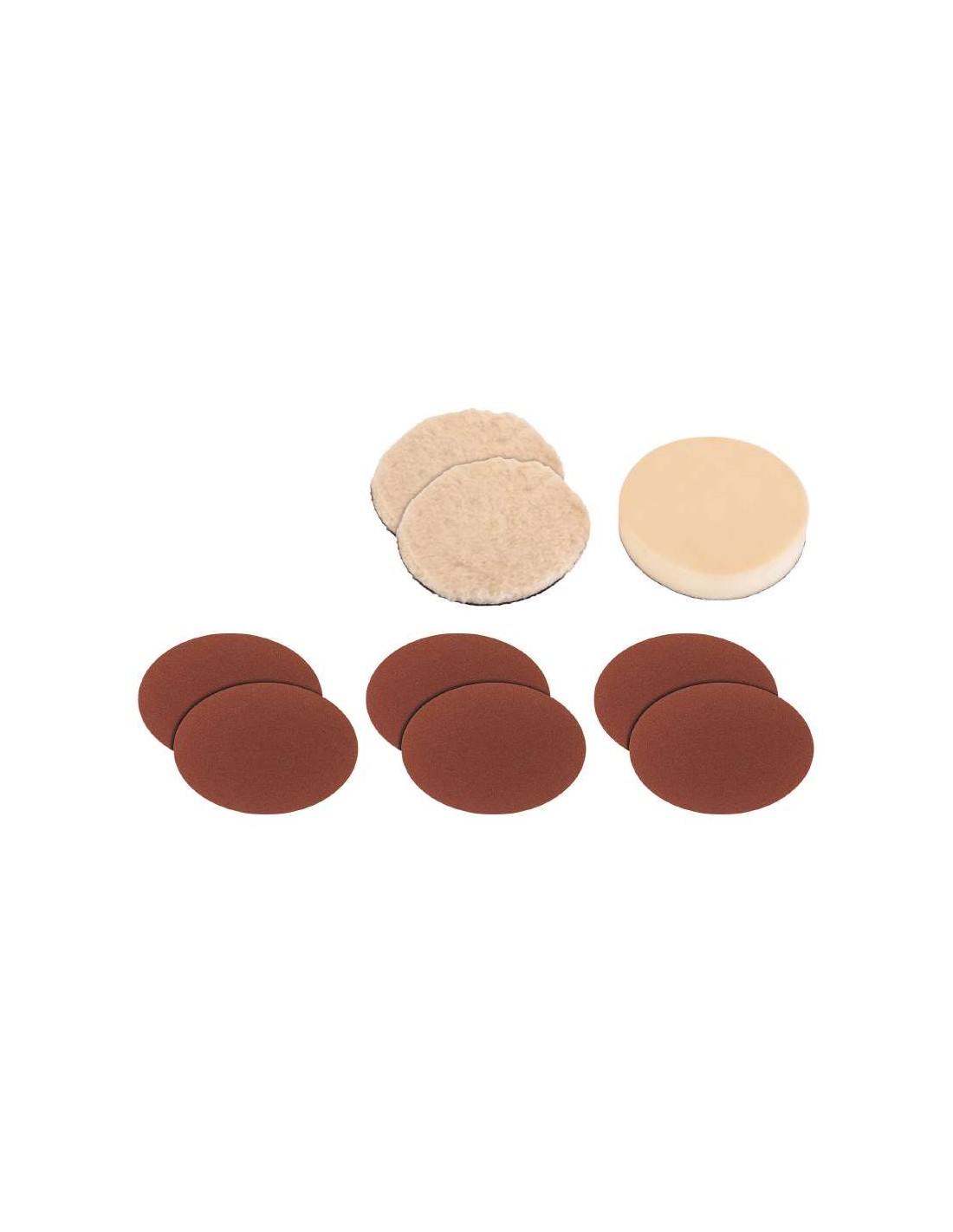 Kit boinas/lixas para BT-PO 1100E