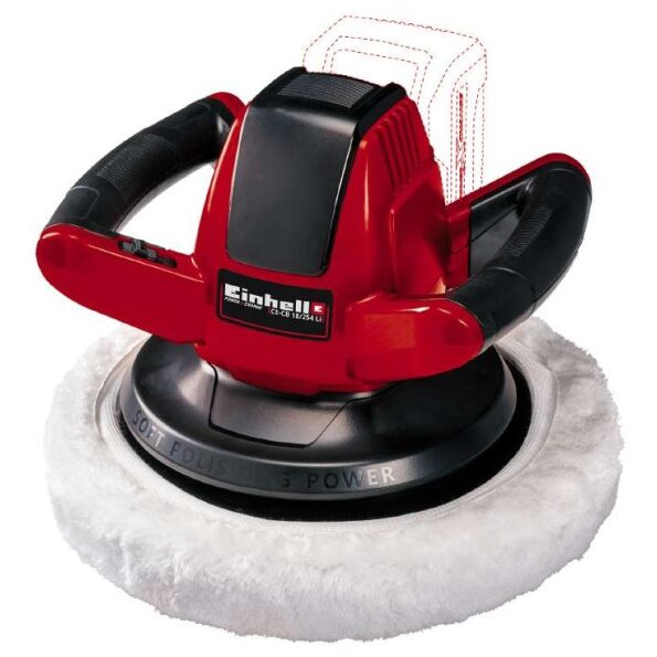 Máquina de polir para automóvel a bateria CE-CB 18/254 Li-Solo