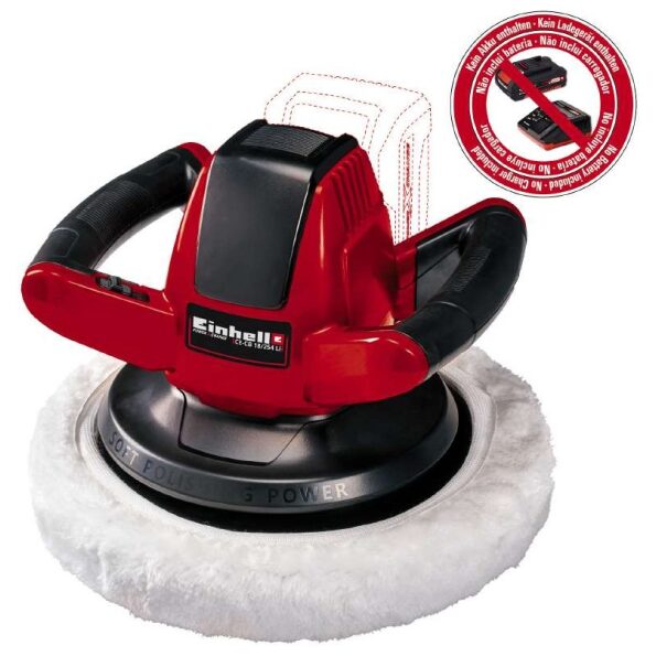 Máquina de polir para automóvel a bateria CE-CB 18/254 Li-Solo