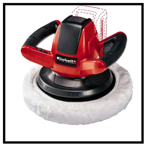 Máquina de polir para automóvel a bateria CE-CB 18/254 Li-Solo