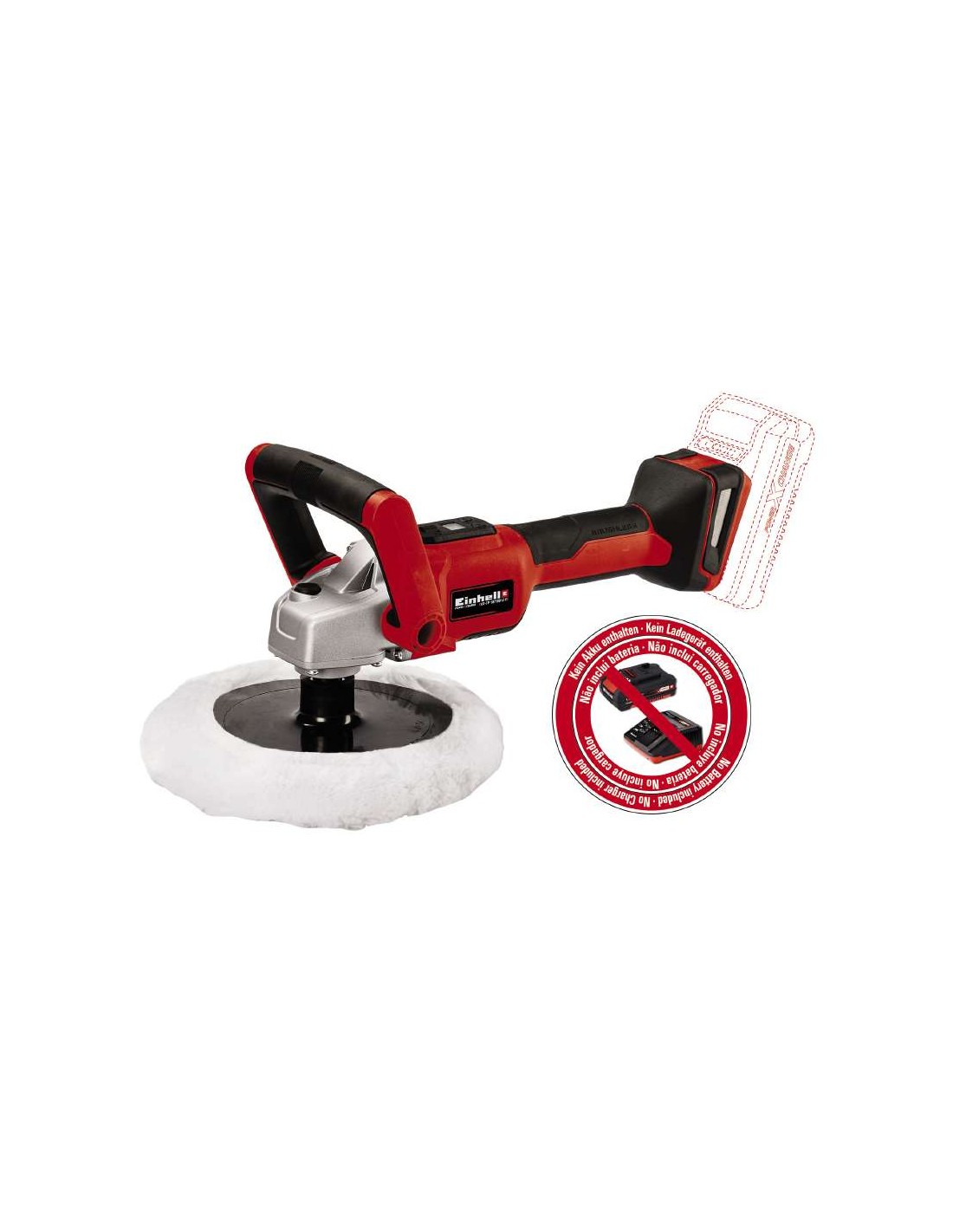 Polidora multi-rotação CE-CP 18/180 Li E-Solo