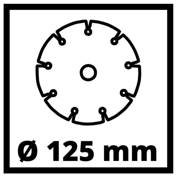 Fresa de ranhurar muro TC-MA 1300