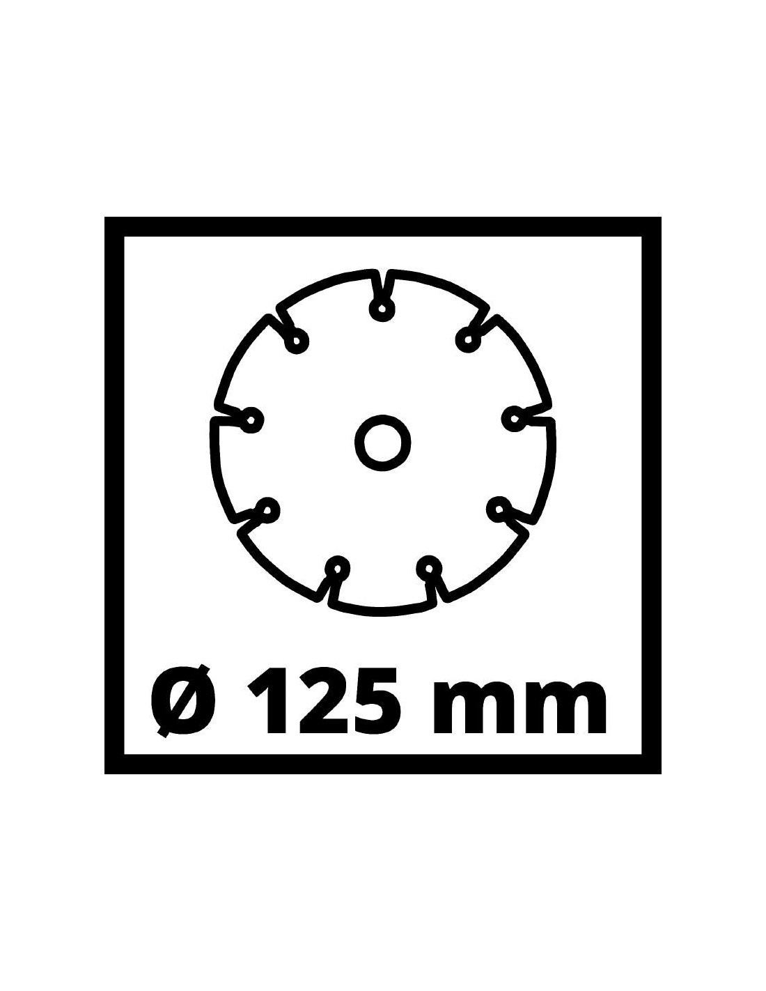 Fresa de ranhurar muro TC-MA 1300