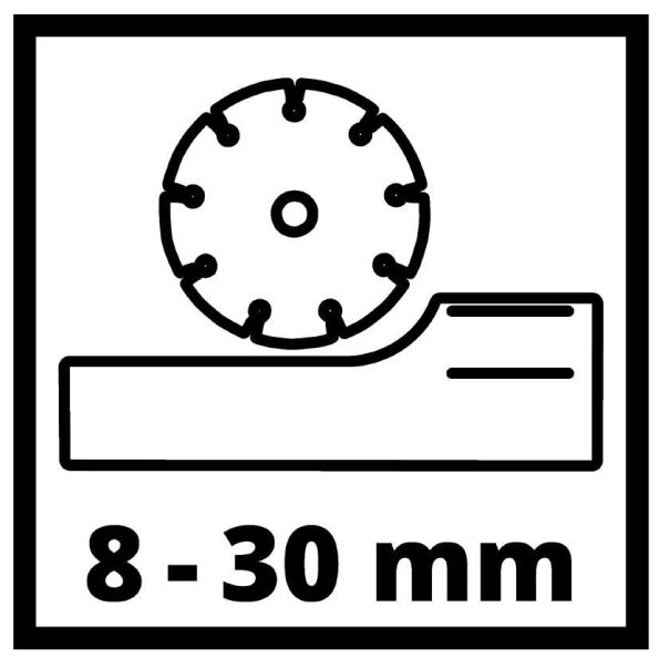 Fresa de ranhurar muro TC-MA 1300