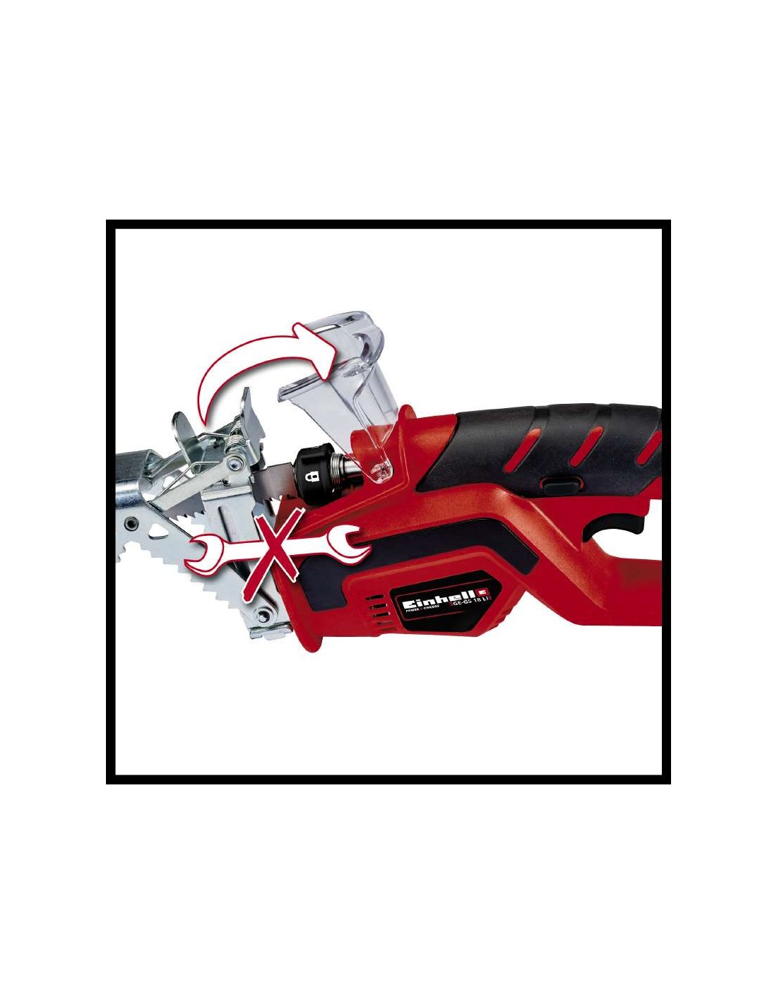 Serrote a bateria GE-GS 18 Li-Solo