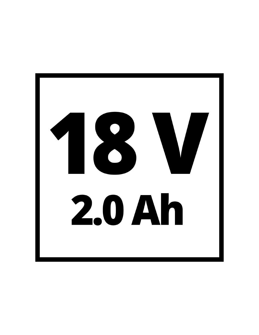 Soprador de folhas a bateria GE-CL 18 Li E Kit (1×2,0Ah)