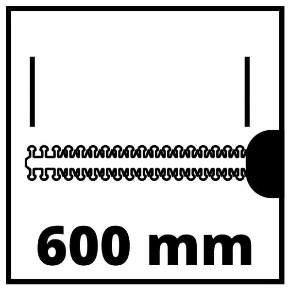 Aparador de sebes elétrico GE-EH 6560