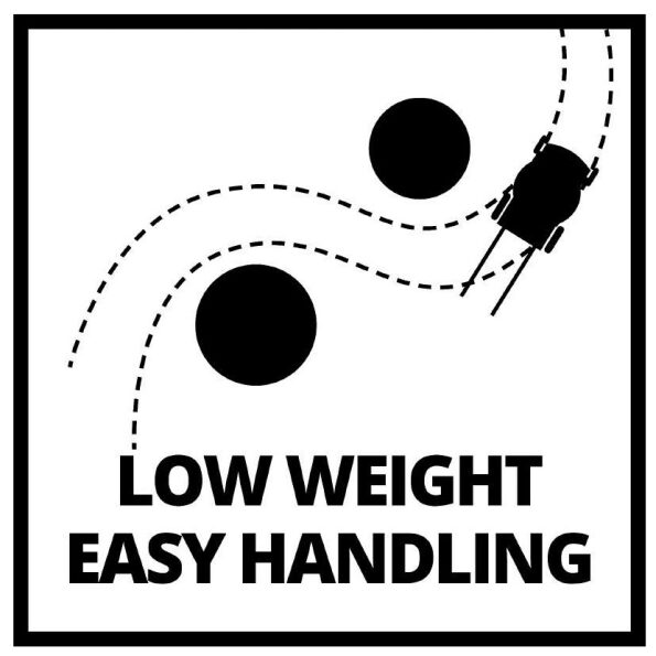 Cortador de relva a bateria GE-CM 18/30 Li (1×3,0Ah)