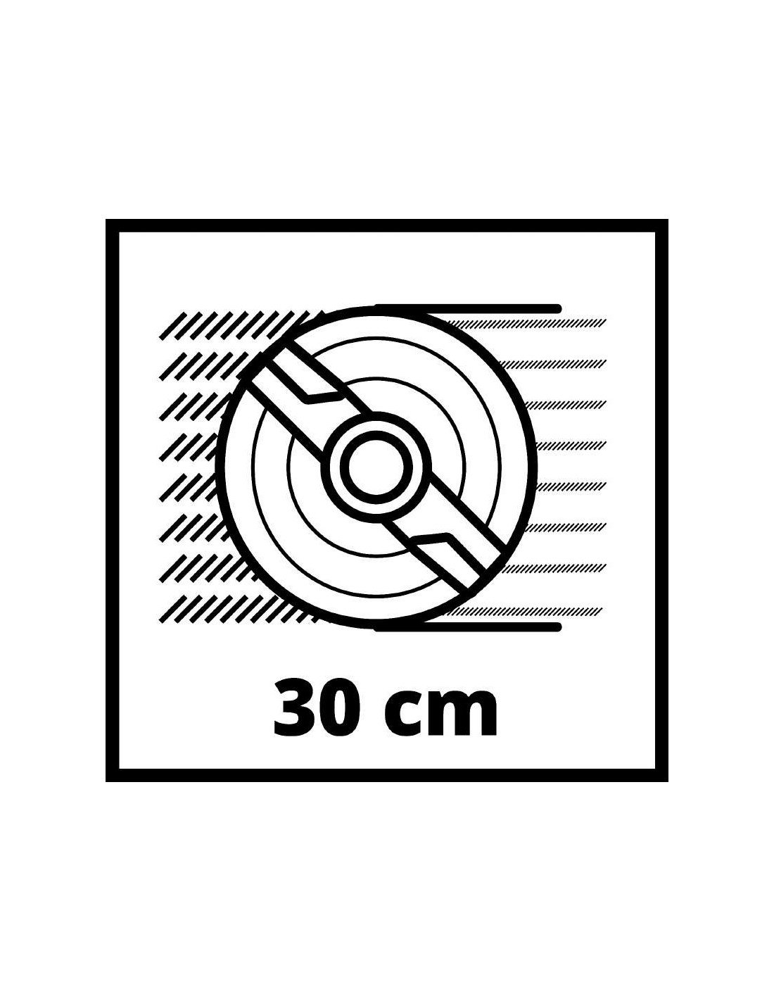 Cortador de relva a bateria GE-CM 18/30 Li (1×3,0Ah)