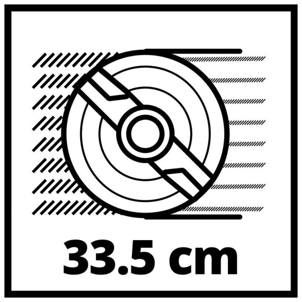Cortador de relva a bateria GE-CM 36/34-1 Li-Solo