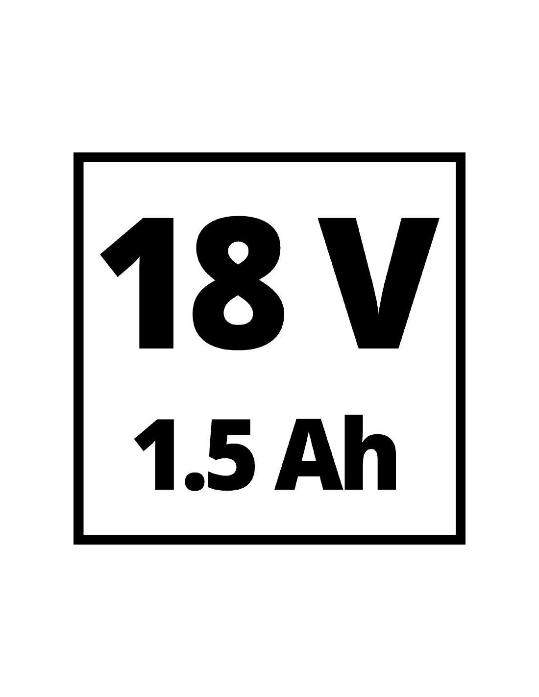 Aparador de relva a bateria GC-CT 18/24 Li P (1×1,5Ah)