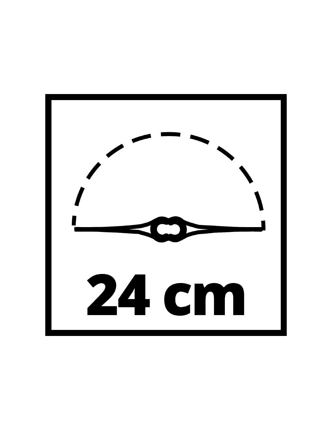 Aparador de relva a bateria GC-CT 18/24 Li P (1×1,5Ah)