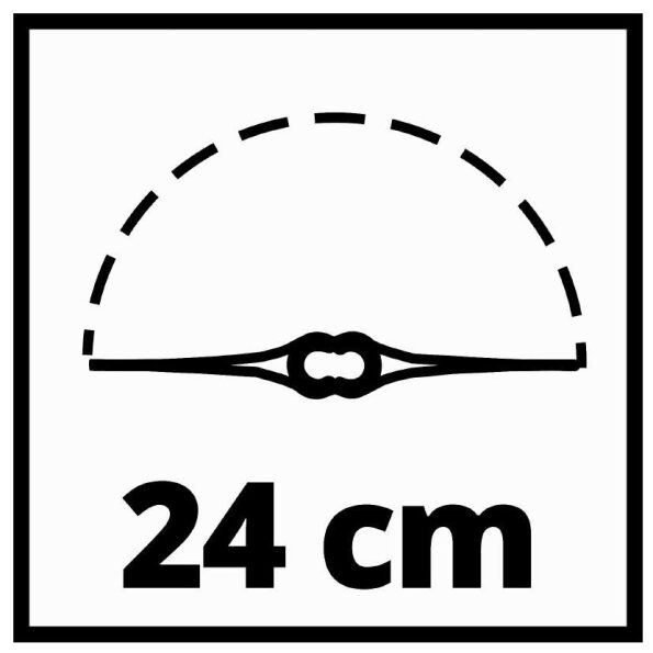 Aparador de relva a bateria GC-CT 18/24 Li P Solo