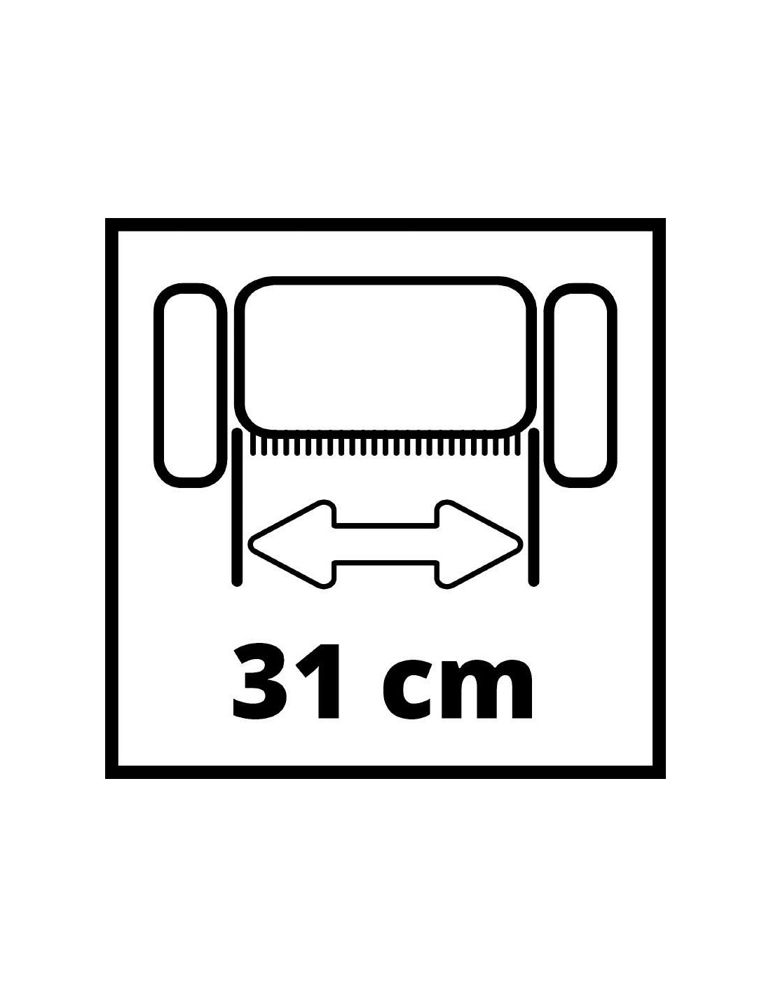 Escarificador/arejador a bateria GC-SC 36/31 Li-Solo