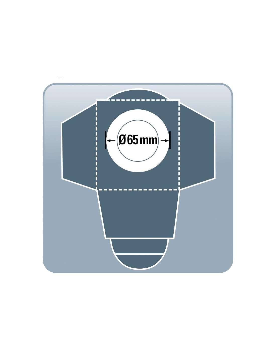 Kit 5 sacos papel 25LT