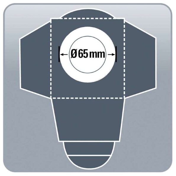 Kit 5 sacos papel 30LT