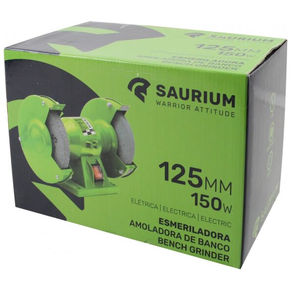 Esmeriladora, 150W, 125mm – SAURIUM®