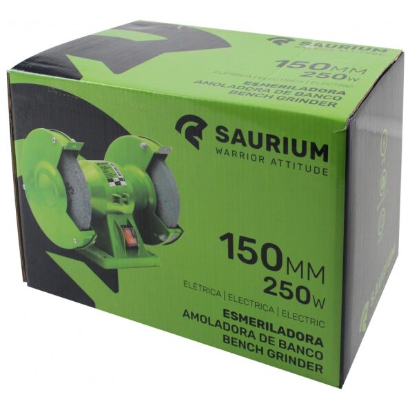 Esmeriladora, 250W, 150mm – SAURIUM®