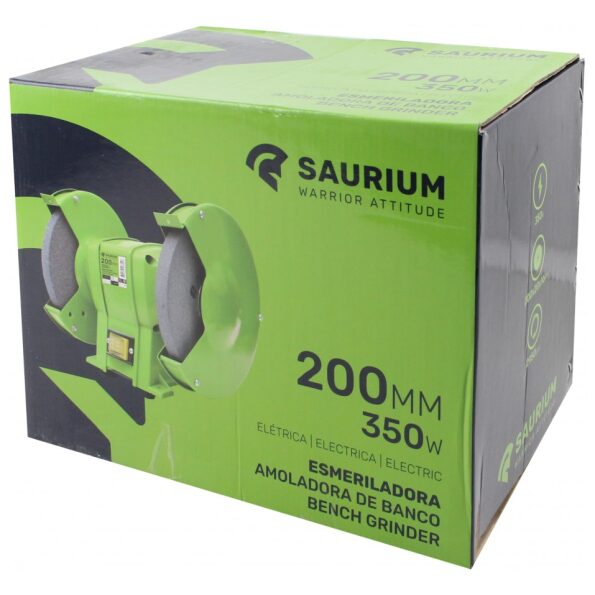 Esmeriladora, 350W, 200mm – SAURIUM®