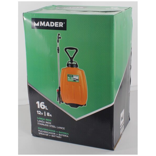 Pulverizador com Bateria, 16L – MADER® | Garden Tools