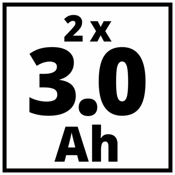 2x 3,0Ah & 30min PXC Kit (Kit apenas se comprar máquina sem bateria 36v)