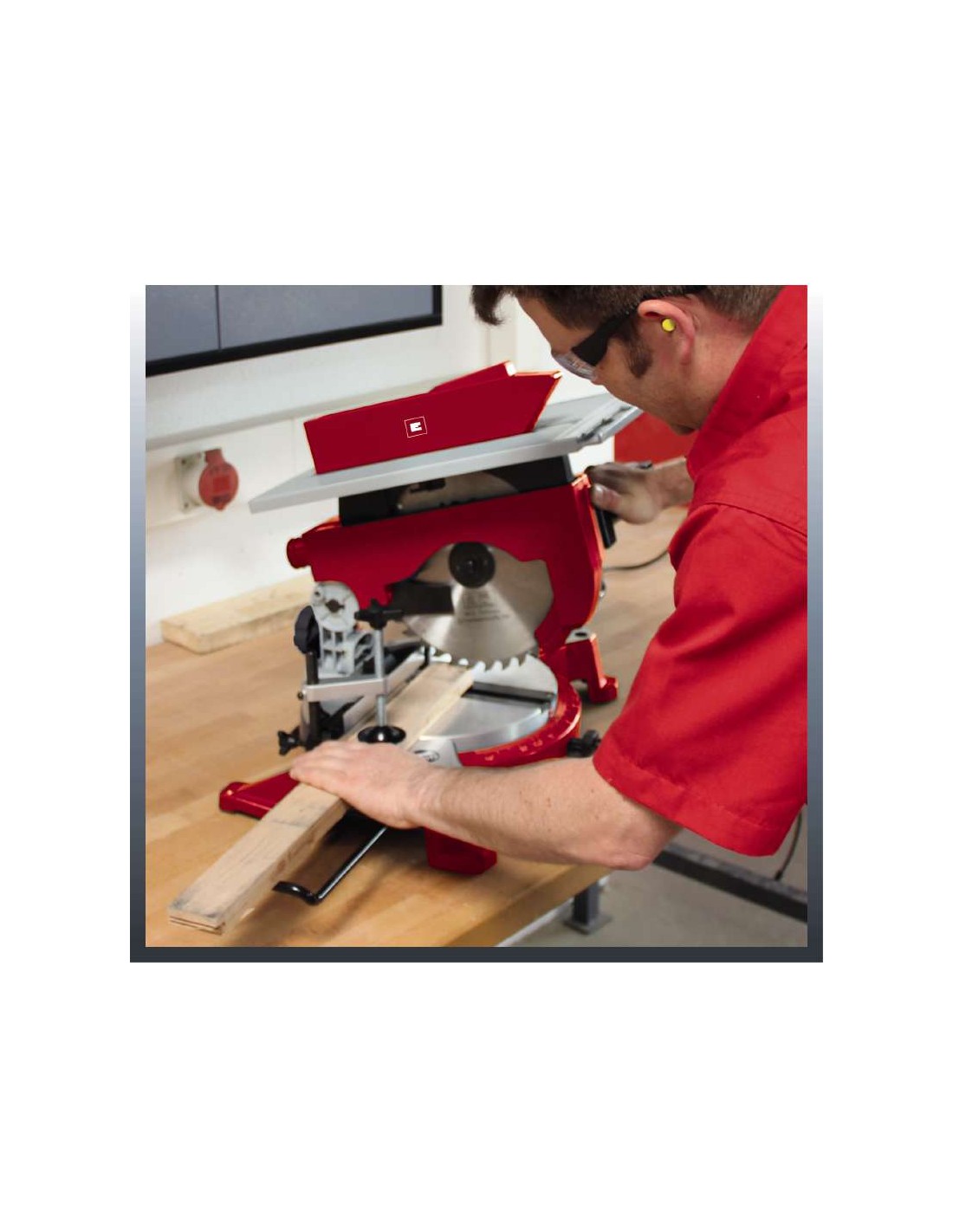 Serra angular de esquadria com mesa TC-MS 2513 T