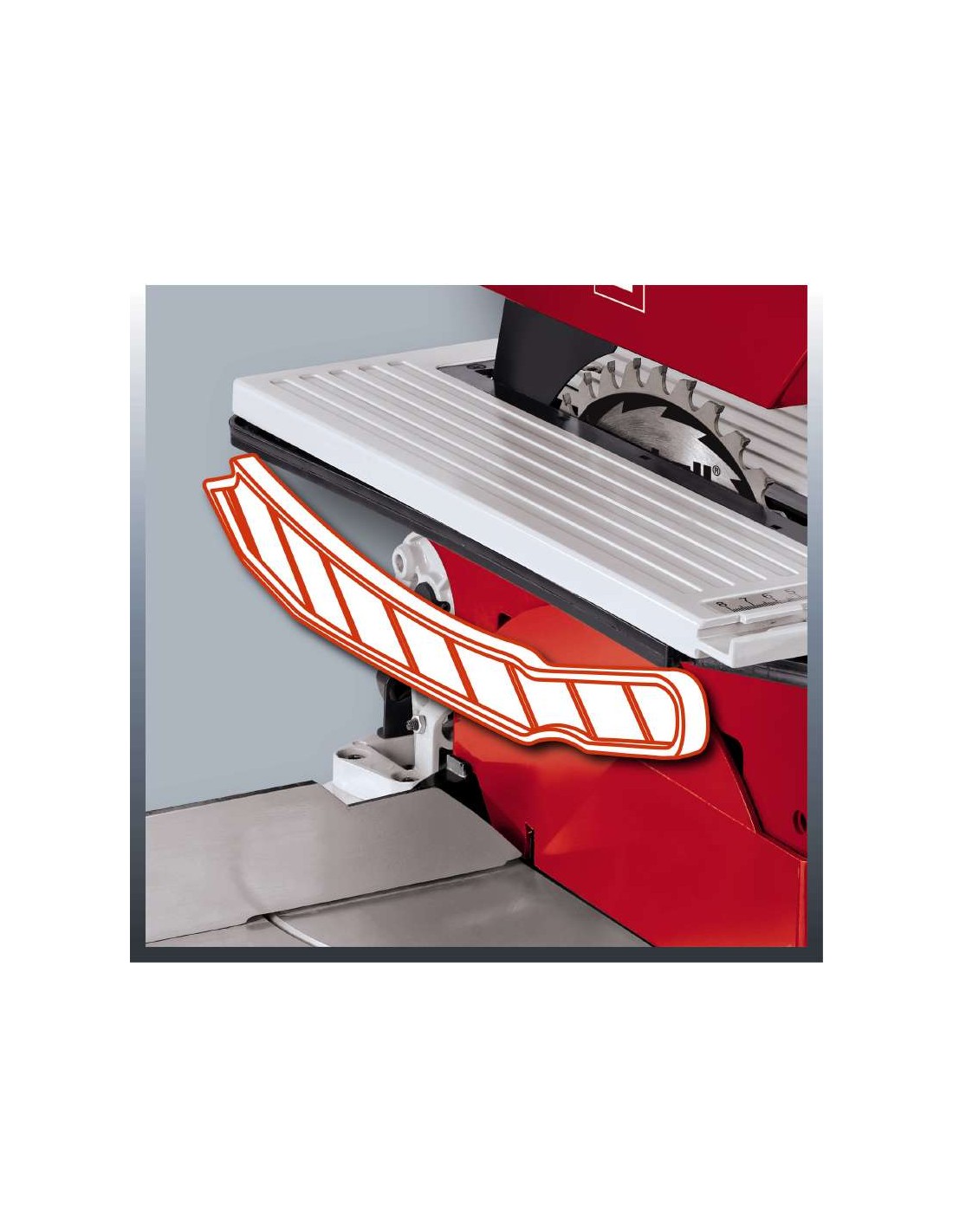 Serra angular de esquadria com mesa TC-MS 2513 T