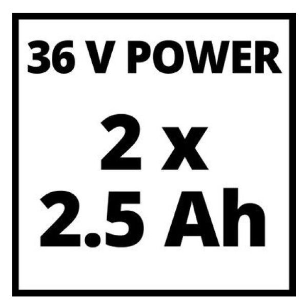 Cortador Relva Bateria GE-CM 36/33 Li (2×2,5Ah)